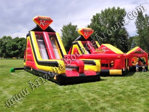 Inflatable Double Rush Obstacle Course Rental Scottsdale Arizona
